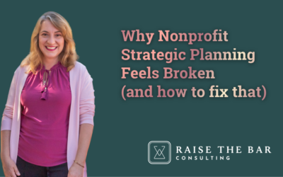 Why Nonprofit Strategic Planning Feels Broken (And How to Fix That)