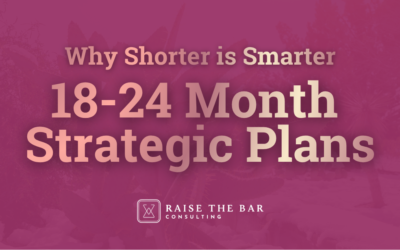 18-24 Month Strategic Plans: Why Shorter is Smarter in an ‘Unprecedented’ World